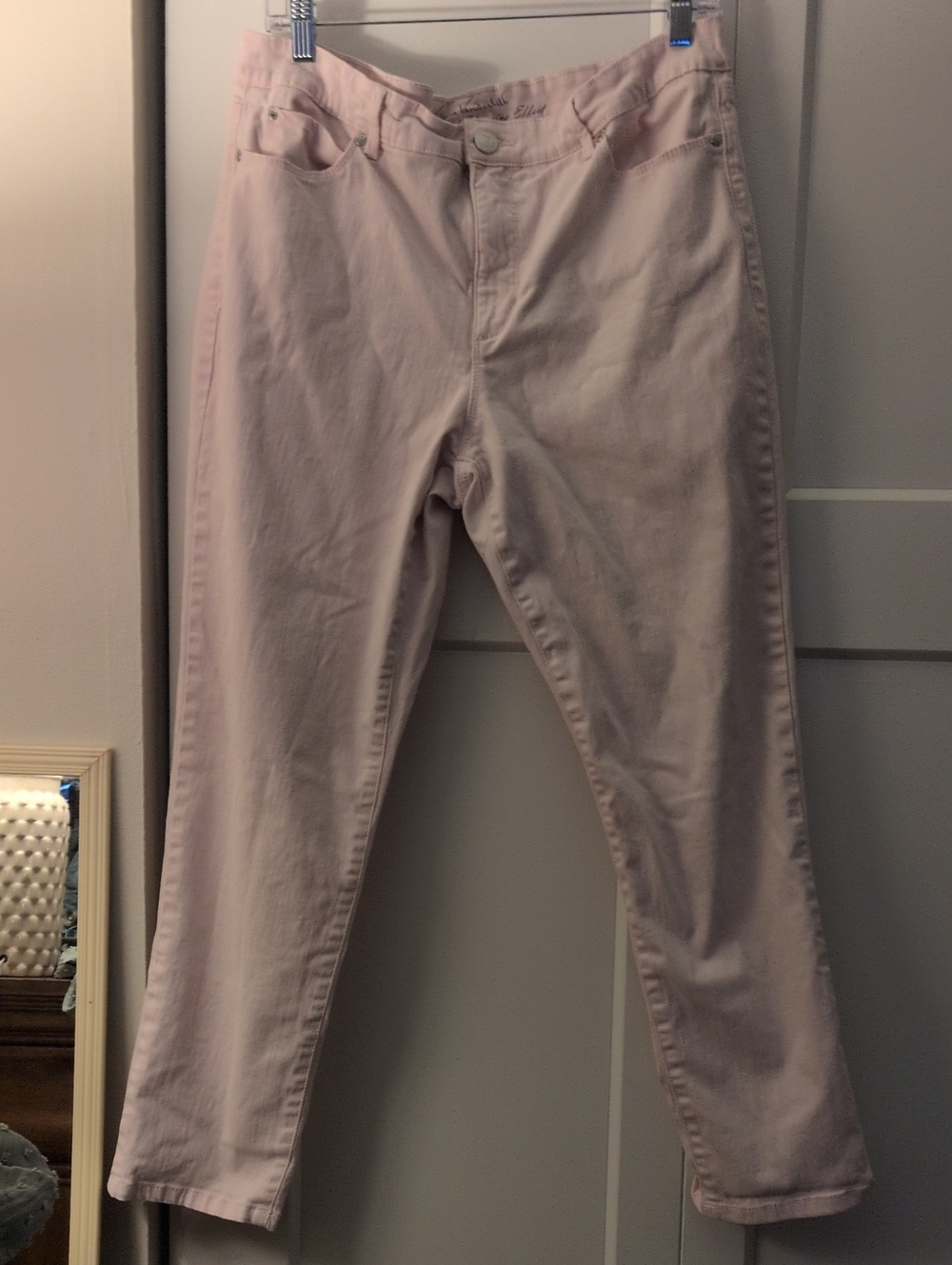 Gloria Vanderbilt Light Pink Skinny Jeans